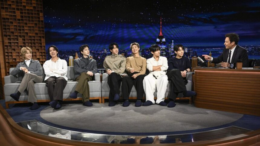 bts-returns-to-late-night-with-the-first-of-two-appearances-on-the-tonight-show-with-jimmy-fallon | GIBN bts-returns-to-late-night-with-the-first-of-two-appearances-on-the-“tonight-show-with-jimmy-fallon.”