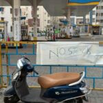 panic-buying-led-to-the-closure-of-petrol-pumps-in-several-parts-of-telangana