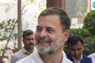rahul-gandhi-hits-the-women’s-cm-in-kerala,-riding-a-bike