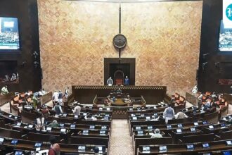 bjd-organizes-strike-in-rajya-sabha-over-nishikant-dubey’s-remarks-on-biju-patnaik