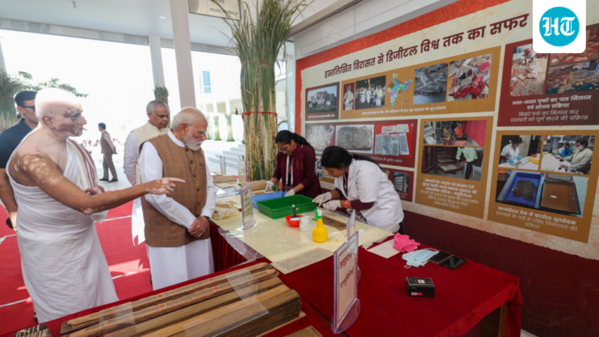 modi-inaugurates-jain-museum-and-says-previous-governments-ignored-manuscripts