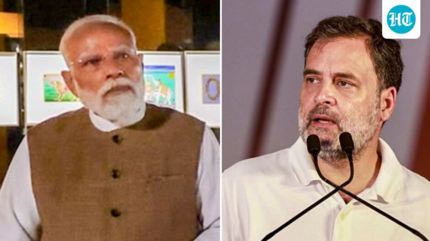 ‘political-eagles’-vs-‘trump-run-pm’:-modi-and-rahul-exchange-fire-over-impact-of-west-asia-war-on-india