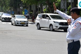 delhi-police-issues-traffic-advisory-for-hanuman-jayanti.-check-key-conversion-points