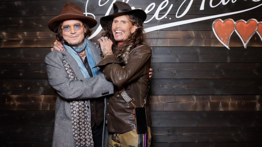 johnny-depp-makes-a-rare-appearance-on-the-red-carpet-in-los-angeles-to-launch-his-rum-brand-at-a-party-packed-with-rock-stars