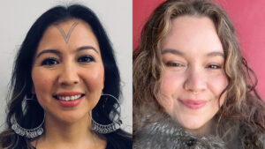 stacey-aglock-macdonald-and-alethea-arnaquq-baril-receive-the-hollywood-reporter’s-women-in-entertainment-of-canada-award.