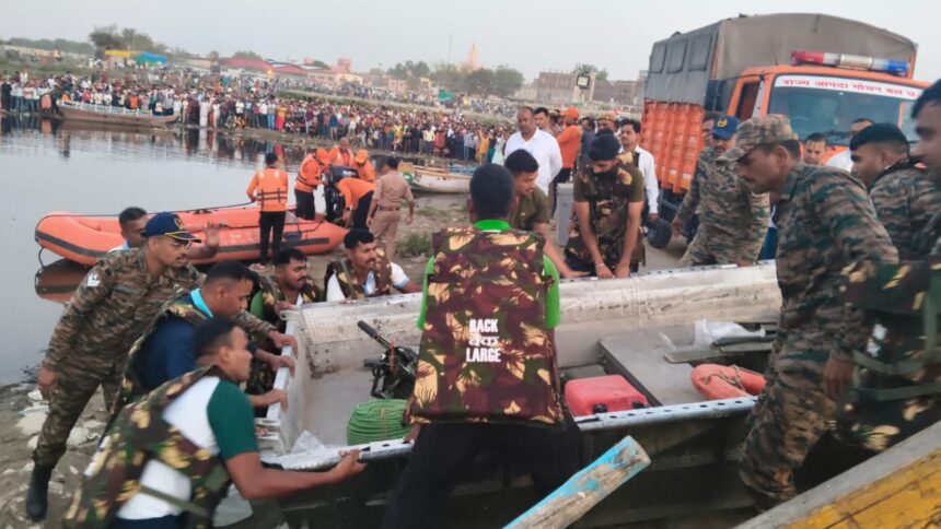 10-from-punjab-died-when-a-boat-carrying-30-tourists-capsized-in-vrindavan