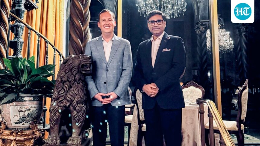 foreign-minister-vikram-al-masry-visits-trump’s-mar-a-lago-resort-and-meets-with-the-us-envoy-to-india