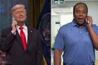 trump-calls-tiger-woods-out-of-rehab-as-melania-addresses-her-epstein-statement-on-‘snl’