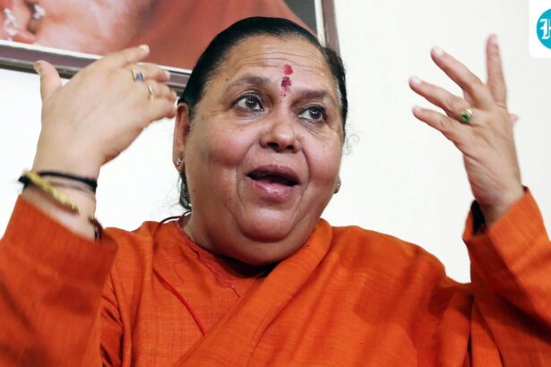 the-chain-was-pulled-after-uma-bharti-almost-missed-the-train;-she-points-to-the-lack-of-“sensitivity”-in-modern-facilities