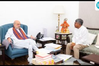manipur-home-minister-meets-shah-after-renewed-violence-in-the-state,-which-is-witnessing-ethnic-violence