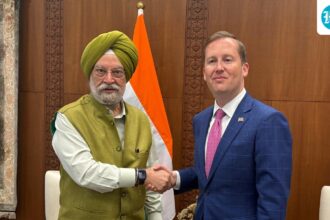 union-minister-hardeep-singh-puri-meets-us-ambassador-sergio-gaur;-discusses-“enhancing-energy-security”