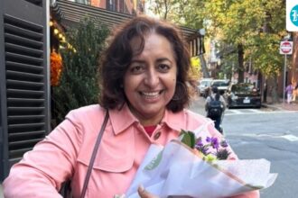 a-woman-of-indian-descent,-with-a-son-in-the-us-army,-who-was-detained-by-immigration-and-customs-enforcement;-24-hours-without-food,-photographed-in-handcuffs:-‘treated-like-criminals’