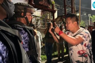 5-protesters-were-injured-in-a-clash-with-security-forces-near-the-residence-of-manipur-cm