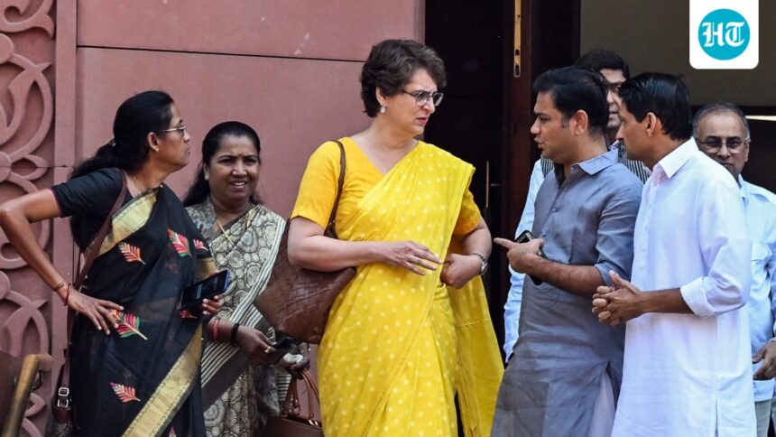 ‘parliament-held-on-monday,-old-bill-introduced,-let’s-see-who-is-anti-women’:-priyanka-leads-open-charge-as-government-action-fails