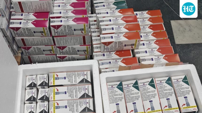 an-illegal-shipment-of-the-obesity-drug-“monjaro”-was-seized-and-two-men-were-arrested-in-haryana