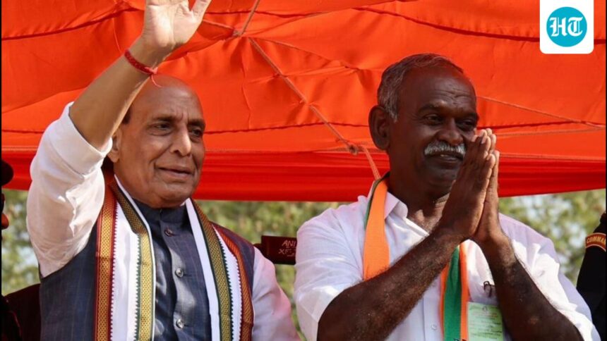 tamil-nadu:-rajnath-singh-criticizes-dmk-over-defeat-of-women’s-bill