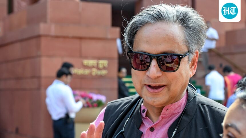 ‘100-ships.-one-destination:-shashi-tharoor-high-praise-for-vizhinjam-port-in-kerala-amid-strait-of-hormuz-crisis