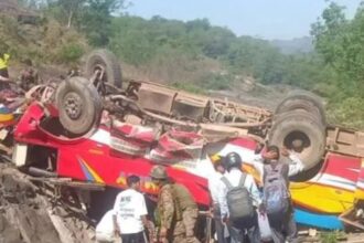 many-feared-they-were-killed-when-a-passenger-bus-fell-into-a-gorge-in-jammu-and-kashmir’s-udhampur-district.
