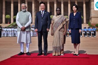 south-korean-president-lee-jae-myung-arrives-in-india:-meets-pm-modi,-shipping,-artificial-intelligence-and-more-|-what’s-on-the-agenda?