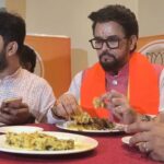 bjp-leaders-eat-fish-curry-in-west-bengal-in-response-to-tmc-‘ban’-demand,-say-‘no-restrictions’