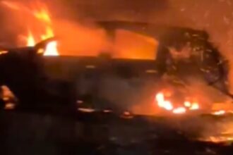 9-bolero-passengers-burned-alive-when-truck-collision-sparks-fire-in-mirzapur-in-up;-2-others-die-in-a-collision