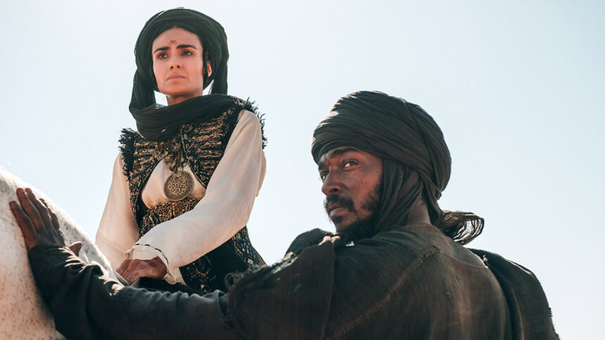 ‘desert-warrior’-movie-review:-anthony-mackie-and-ben-kingsley-star-in-an-elaborate-saudi-epic