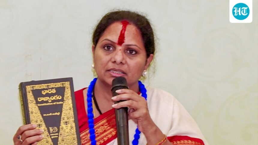 kavitha,-daughter-of-former-telangana-cm-kcr,-has-launched-her-own-political-outfit-trs