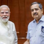 prime-minister-modi-meets-ashok-lahiri-after-the-center-appointed-him-as-vice-chairman-of-niti-aayog