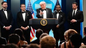 suspect-identified-at-white-house-correspondents’-dinner-trump-shares-video-of-man-charging-security-checkpoint