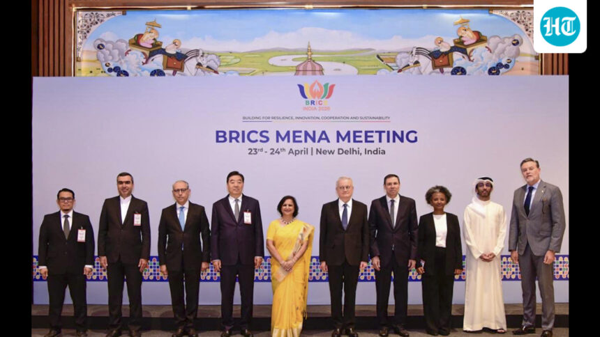 disagreements-between-iran-and-the-uae-prevented-the-issuance-of-a-joint-statement-at-the-delhi-meeting-of-brics-officials