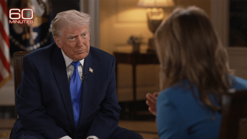 trump’s-’60-minutes’-interview-was-heavily-edited,-despite-cbs-previously-being-sued-for-deceptive-editing