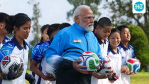 ‘we-learned-and-played’:-pm-modi’s-‘football-morning’-with-children-in-gangtok-|-he-watches