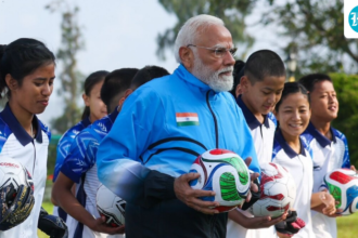 ‘we-learned-and-played’:-pm-modi’s-‘football-morning’-with-children-in-gangtok-|-he-watches