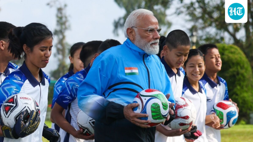 ‘we-learned-and-played’:-pm-modi’s-‘football-morning’-with-children-in-gangtok-|-he-watches