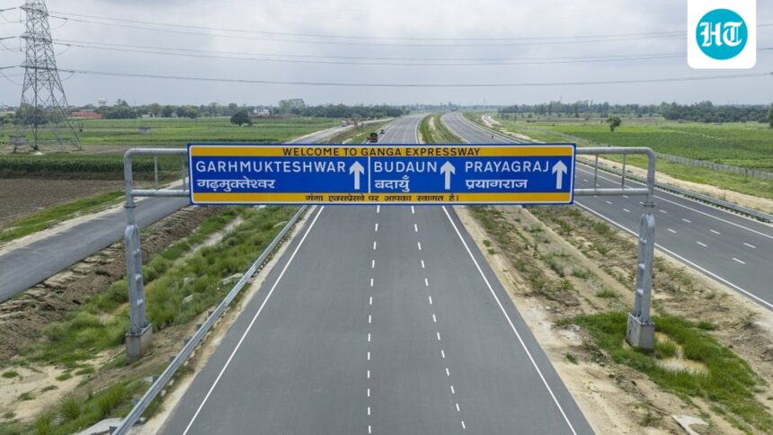 prime-minister-modi-inaugurated-the-594-km-ganga-expressway-connecting-meerut-to-prayagraj