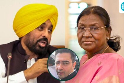 punjab-minister-bhagwant-mann-to-meet-president-murmu-on-chadha-led-aap-mps-switching-to-bjp,-will-get-appointment-on-may-5