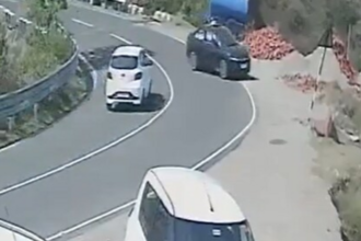 a-car-flies-off-the-road-into-a-deep-gorge-in-una-in-himachal-pradesh,-killing-two-people