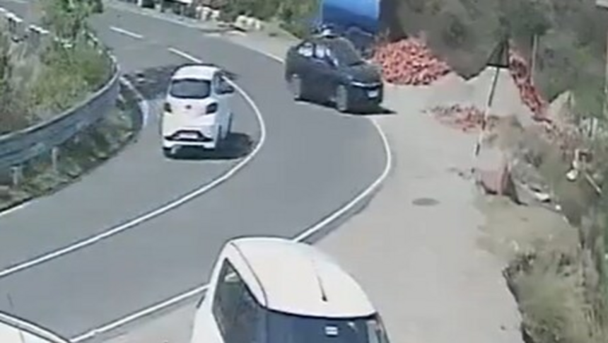 a-car-flies-off-the-road-into-a-deep-gorge-in-una-in-himachal-pradesh,-killing-two-people