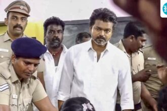 led-by-vijay,-tvk-candidate-set-fire-to-election-office-of-tvk-candidate-near-trichy-in-tamil-nadu,-investigation-launched