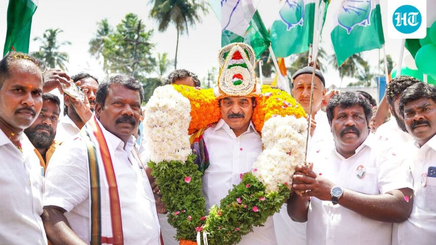 while-exit-polls-in-kerala-point-to-a-victory-for-the-united-democratic-front,-the-congress-faces-the-question-of-‘kc-venugopal-as-chief-minister’.