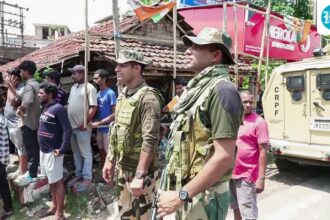 mass-protests-in-bengal’s-falta-as-locals-claim-‘threats’-to-tmc,-security-tightened-amid-re-polling-in-15-booths-|-video