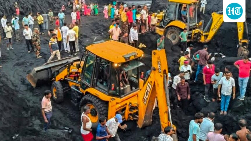 four-workers-died-when-coal-slurry-buried-workers-in-dhanbad-in-jharkhand