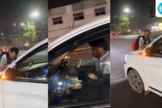 a-man-was-dragged-on-the-hood-of-a-car-for-two-kilometers-after-road-rage-in-telangana-and-a-row-over-a-pointer