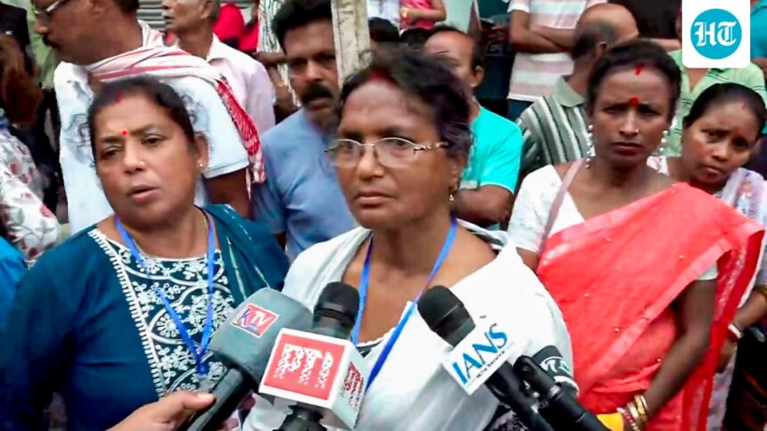 ratna-debnath,-mother-of-victim-rg-kar,-is-leading-the-panihati-seat-in-west-bengal