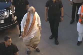 ‘from-gangotri-to-ganga-sagar,-it’s-a-lotus’:-pm-narendra-modi-as-bjp-wrests-bengal-from-mamata