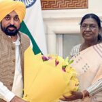 punjab-affairs-minister-bhagwant-mann-meets-president,-calls-rjd-mps’-switch-to-bjp-a-‘mockery-of-the-constitution’