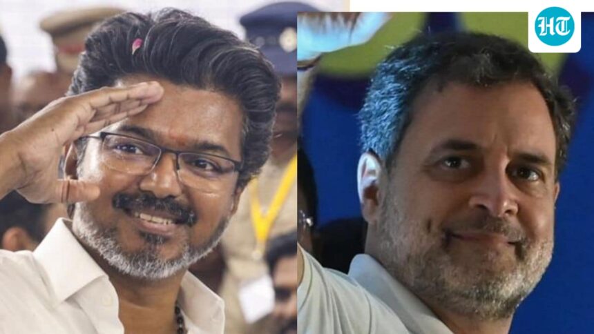 tamil-nadu-government-formation-live:-108-elected-tvk-leaders-camp-at-hotel-as-vijay-gathers-support;-dmk-attacks-congress