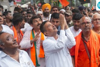 senior-bjp-brass-hold-a-key-strategy-meeting-in-kolkata-amid-the-post-poll-campaign-in-west-bengal