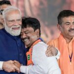 ashok-kirtania-takes-oath-as-bengal-minister,-receiving-a-warm-hug-from-pm-modi