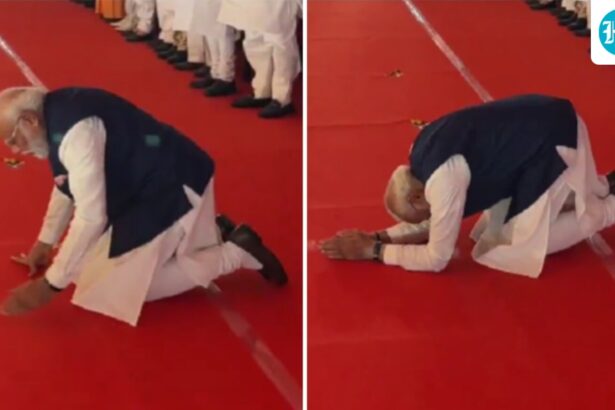 pm-modi-bows-to-crowd-at-swearing-in-of-bengal-bjp-government:-‘people’s-blessings-are-truer’